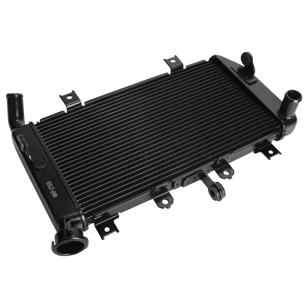 Radiador de resfriador de resfriamento de motor de alumínio FIXA para Kawasaki Ninja 400 2018-2021 genérico