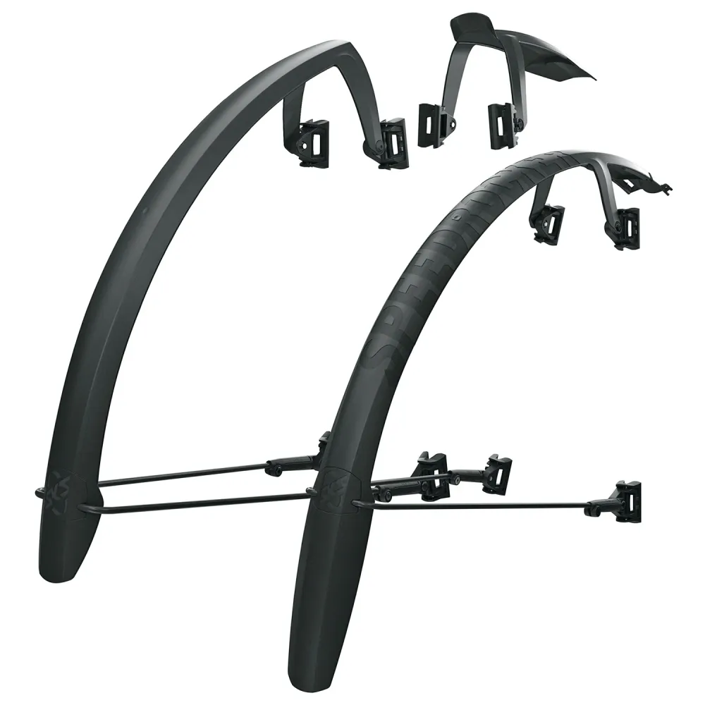 Guarda-lamas dianteiro e traseiro SKS GERMANY SPEEDROCKER 28"/700c