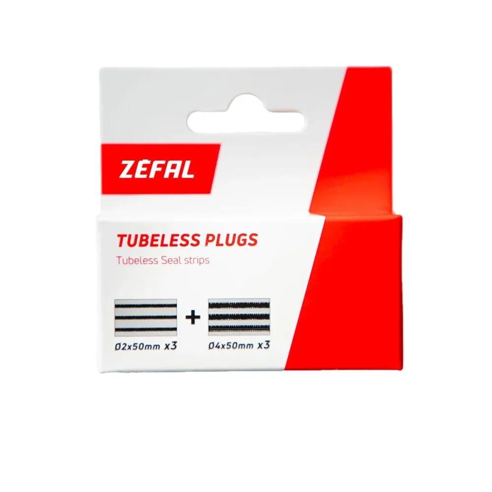 Brocas de reparação ZEFAL TUBELESS PLUGS (3 x Ø 2 mm + 3 x Ø 4 mm)