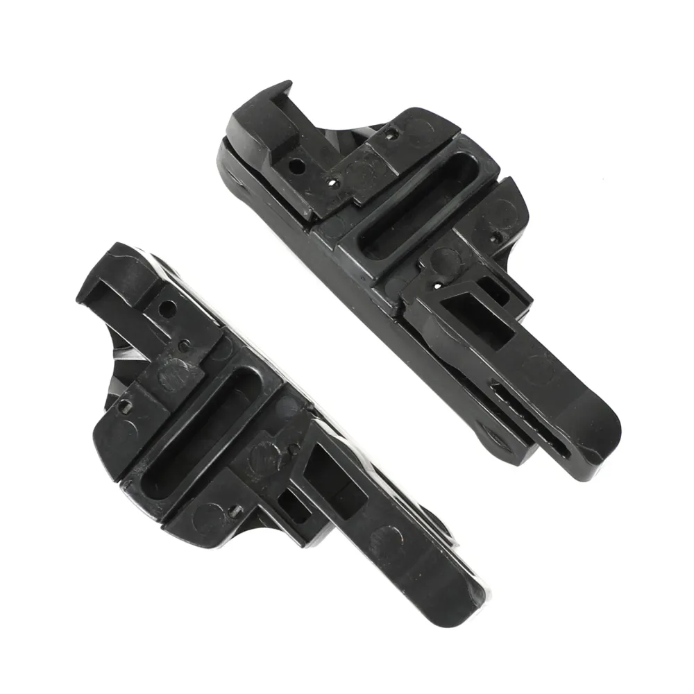 2pcs Sunproof Cleip Slideway Suporte de teto para Jeep Renegade 77368445 77368446 Genérico