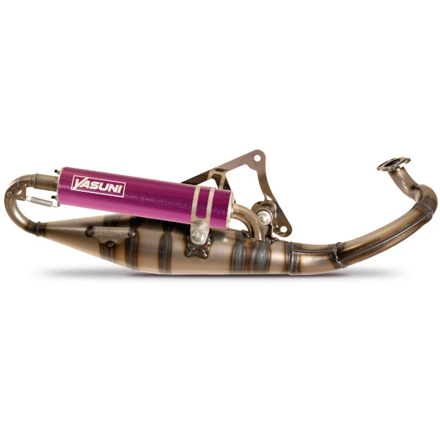 Escape Yasuni R PRO para scooter Peugeot horizontal / Morini (CE) – violeta