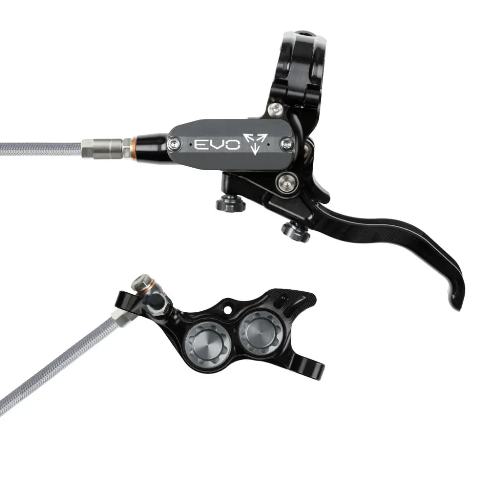 Travão de disco hidráulico dianteiro HOPE TECH 4 EVO TR4 Aviation Preto/Fumo