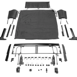 Rampage 20-22 Jeep Gladiator Trailview Fastback - Black Diamond